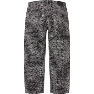 Supreme Fuck Stitch Loose Fit Jean 'Black'