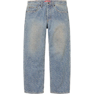 Supreme Fuck Stitch Loose Fit Jeans ‘Blue’