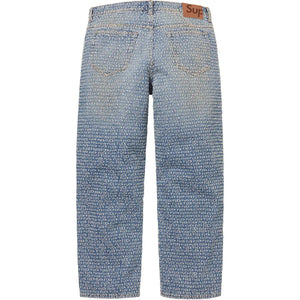 Supreme Fuck Stitch Loose Fit Jeans ‘Blue’