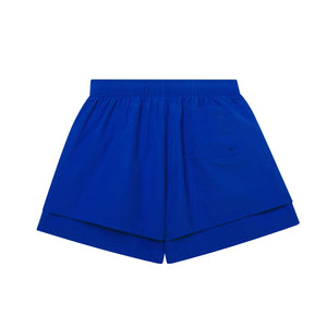 Sp5der Beluga Double Layer Shorts ‘Tory Blue’