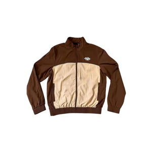 Syna World Logo Shell Tracksuit ‘Brown/Beige’