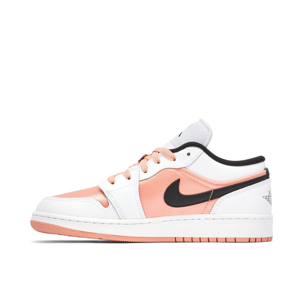 Air Jordan 1 Low White Light Madder Root (GS) 'Tan'