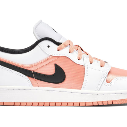 Air Jordan 1 Low White Light Madder Root (GS) 'Tan'