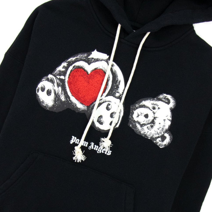 Palm Angels Bear in Love Hoodie ‘Black’