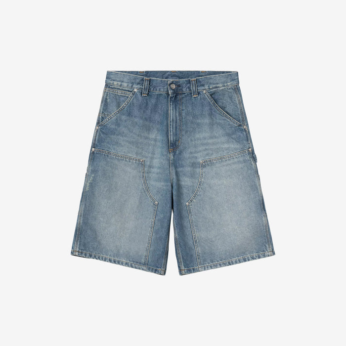 Carhartt OG Aden Double Knee Short ‘Blue Grind Wash’