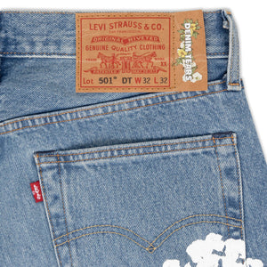 Denim Tears x Levi's Cotton Wreath Jeans ‘Light Wash’