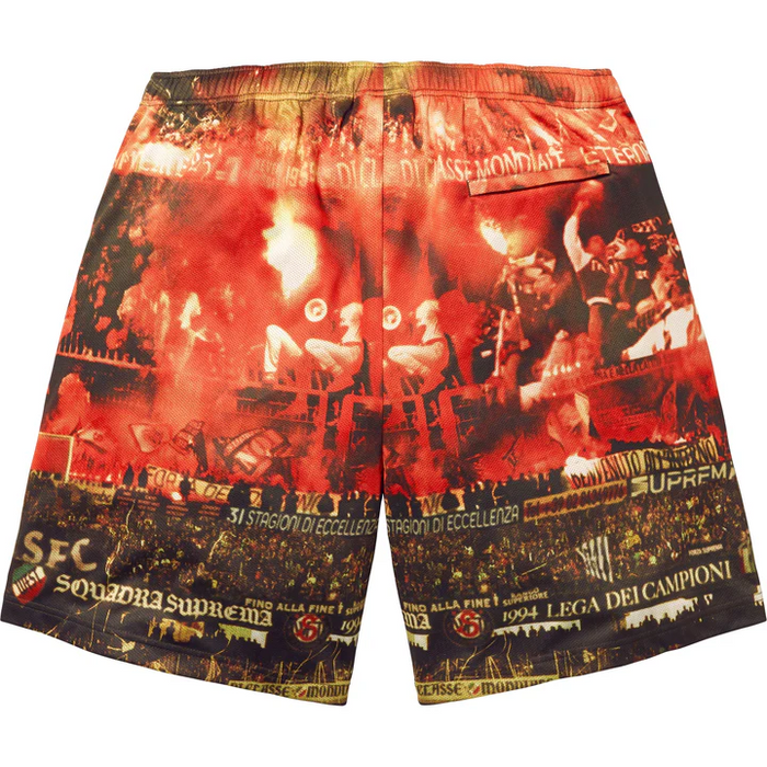 Supreme Vinci Por Noi Soccer-Print Shorts 'Multi-colour'