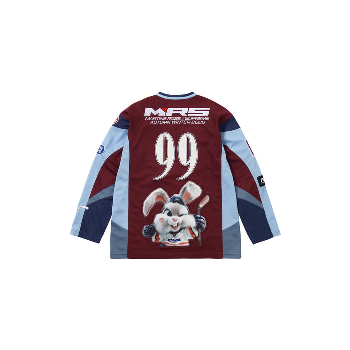 Supreme x Martine Rose Hockey Jersey ‘Burgundy’