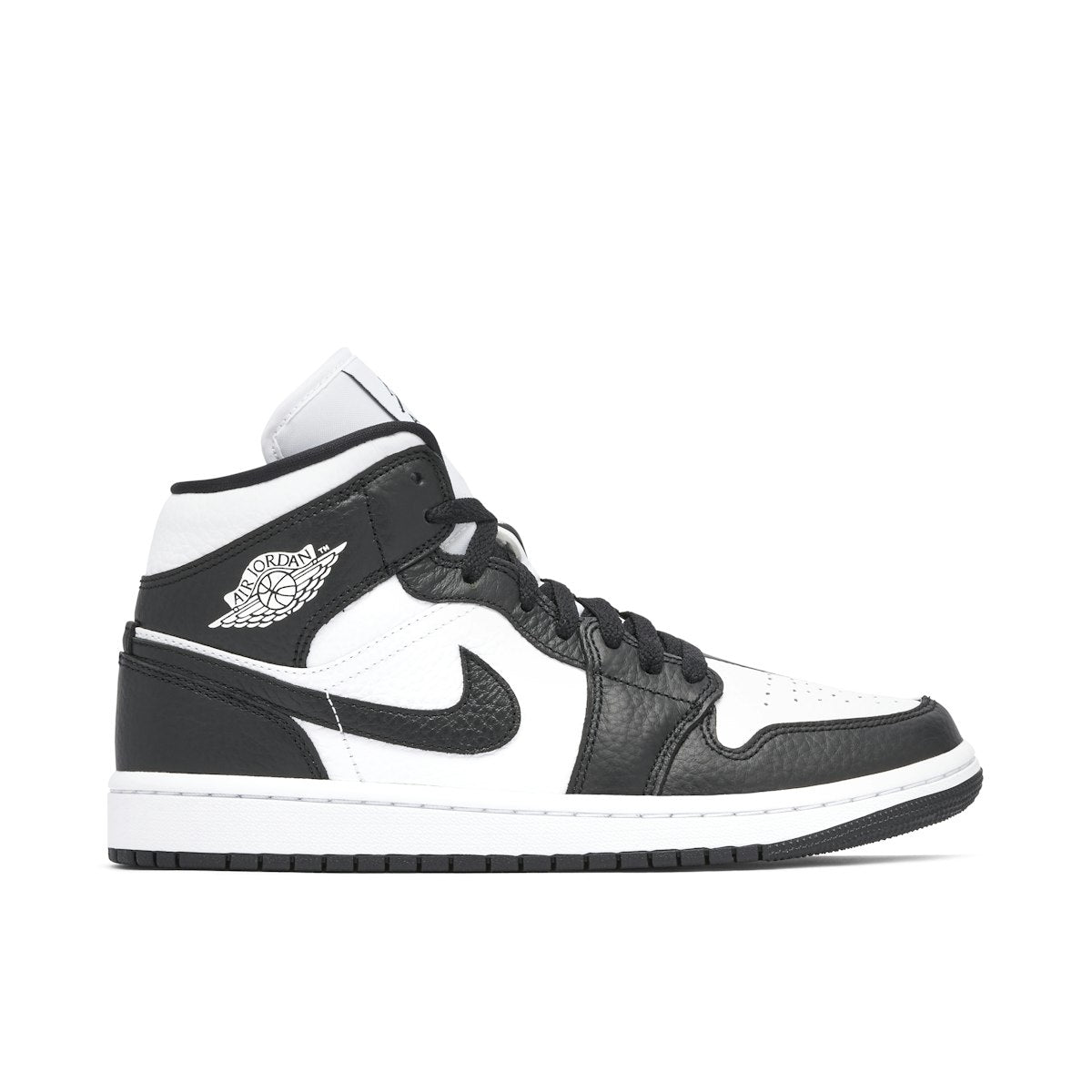 Air Jordan 1Mid Split Black White (Woman’s)Two Tone