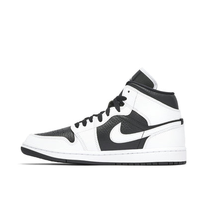 Air Jordan 1Mid Split Black White (Woman’s)Two Tone
