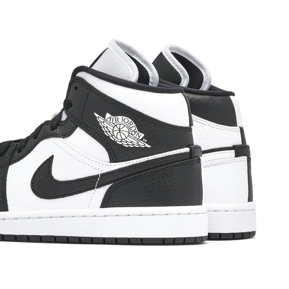 Air Jordan 1Mid Split Black White (Woman’s)Two Tone