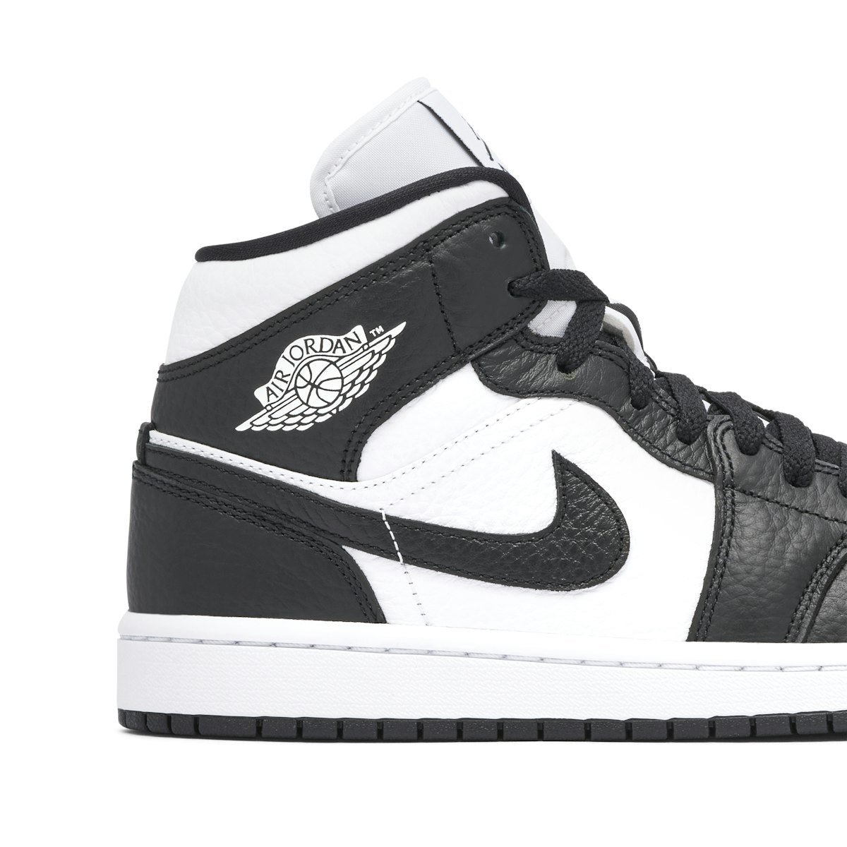 Air Jordan 1Mid Split Black White (Woman’s)Two Tone