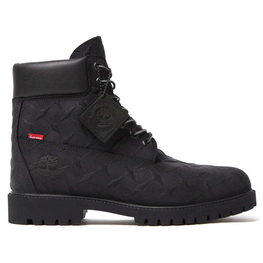 Supreme x Timberland Black Boots