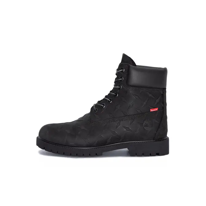Supreme x Timberland 6 Inch Premium Waterproof Boot Black — KingsLuxe