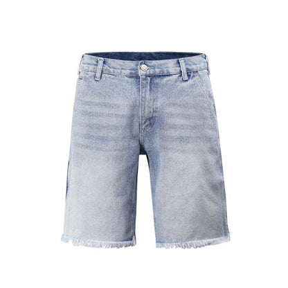 HESNTLS Denim Shorts - Pale Indigo