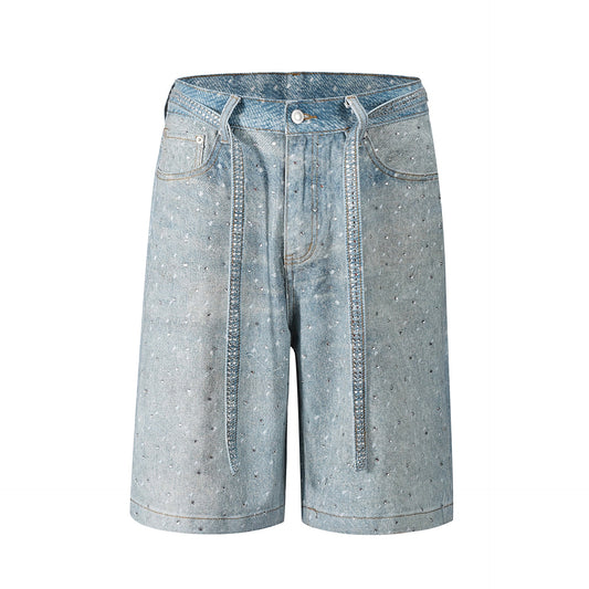 HESNTLS Classic Jorts 'Studded Blue'