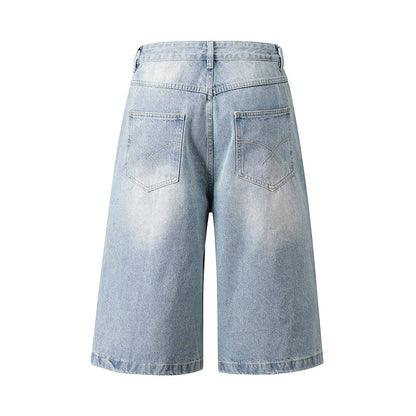 HESNTLS Baggy Jorts - Faded Blue