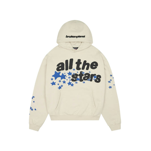 Broken Planet All The Stars Hoodie 'Ivory White'
