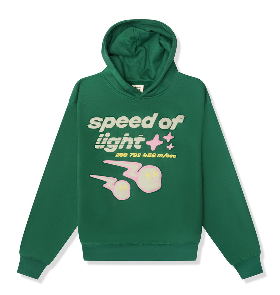 Broken Planet Speed Of Light Hoodie 'Malachite Green'