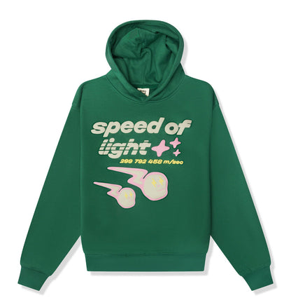 Broken Planet Speed Of Light Hoodie 'Malachite Green'
