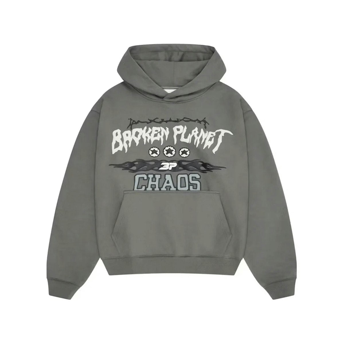 Broken Planet Chaos Hoodie 'Gunmetal Grey'