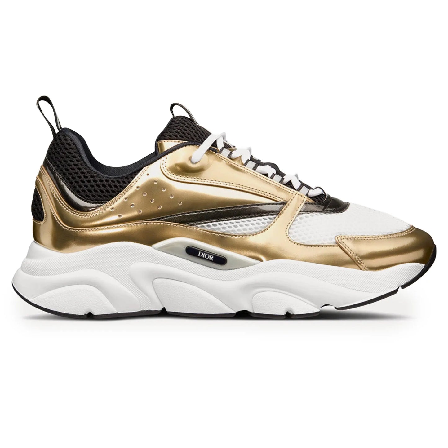 Dior B22 White Black Gold-tone