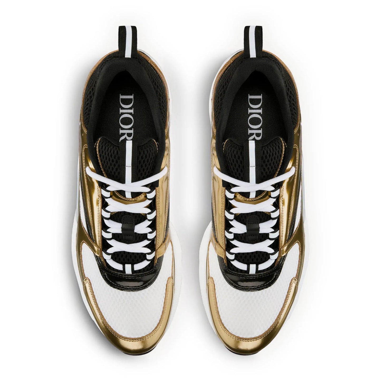 Dior B22 White Black Gold-tone