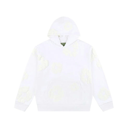 Denim Tears Mono Cotton Wreath Sweatshirt White
