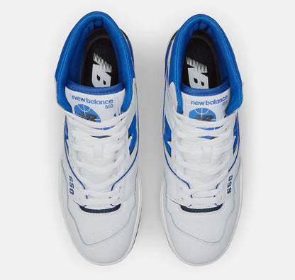New Balance 650 White Royal Blue