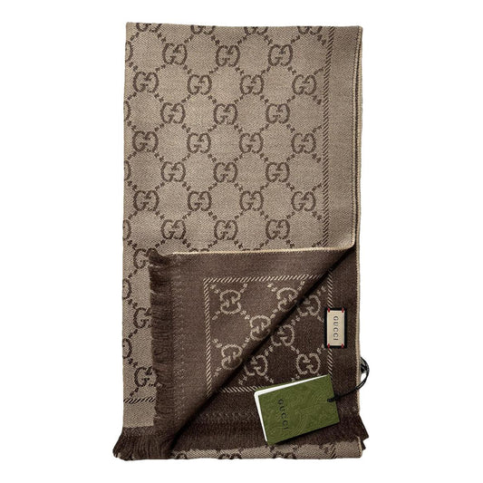 Gucci Being in Wool Scarf