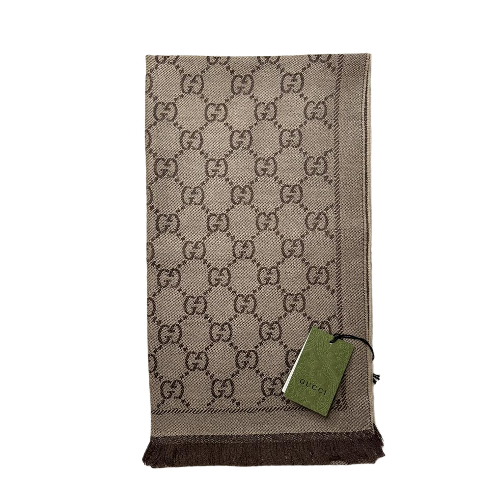 Gucci Being in Wool Scarf