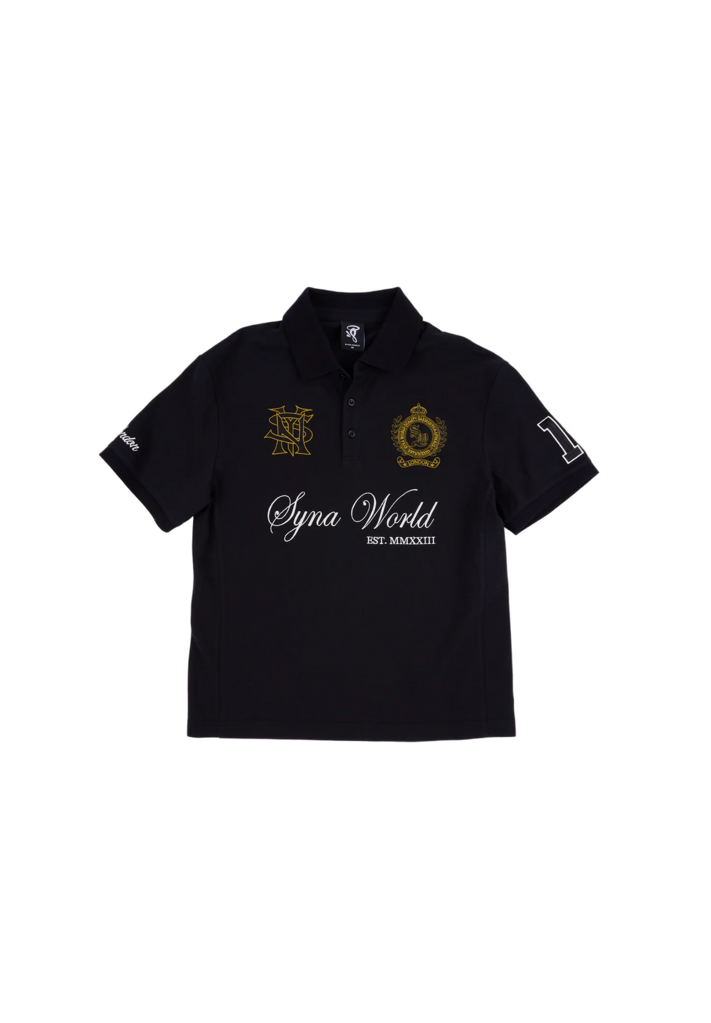 Syna World SKL OF SYN Polo ‘Black’