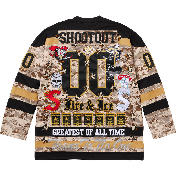Supreme Fire & Ice Hockey Jersey 'Multicoulor'