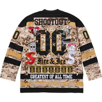 Supreme Fire & Ice Hockey Jersey 'Multicoulor'