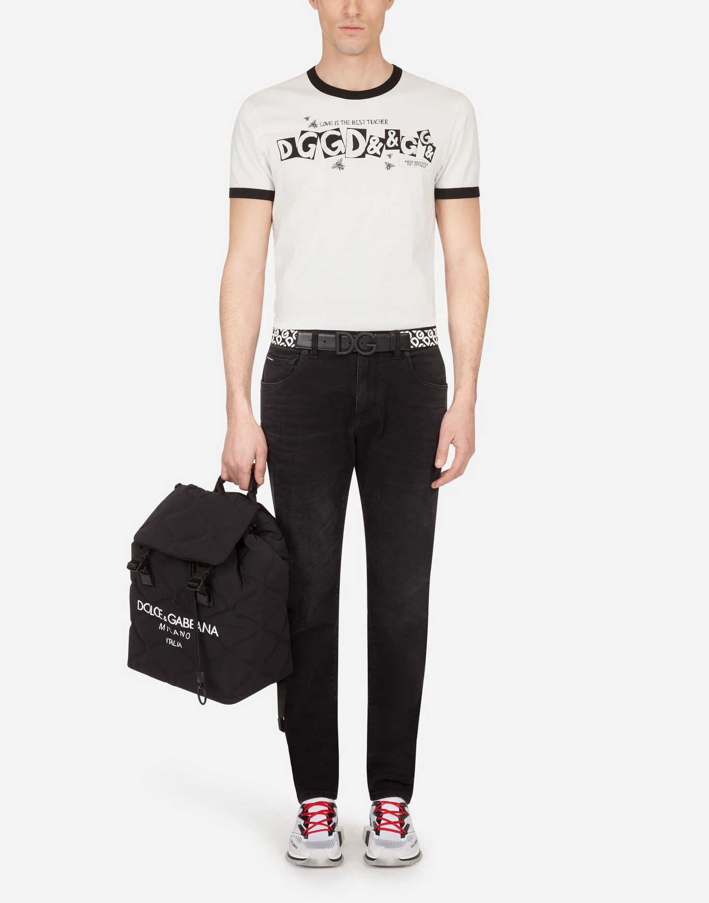 Dolce & Gabbana love Is The Best Teacher T-shirt