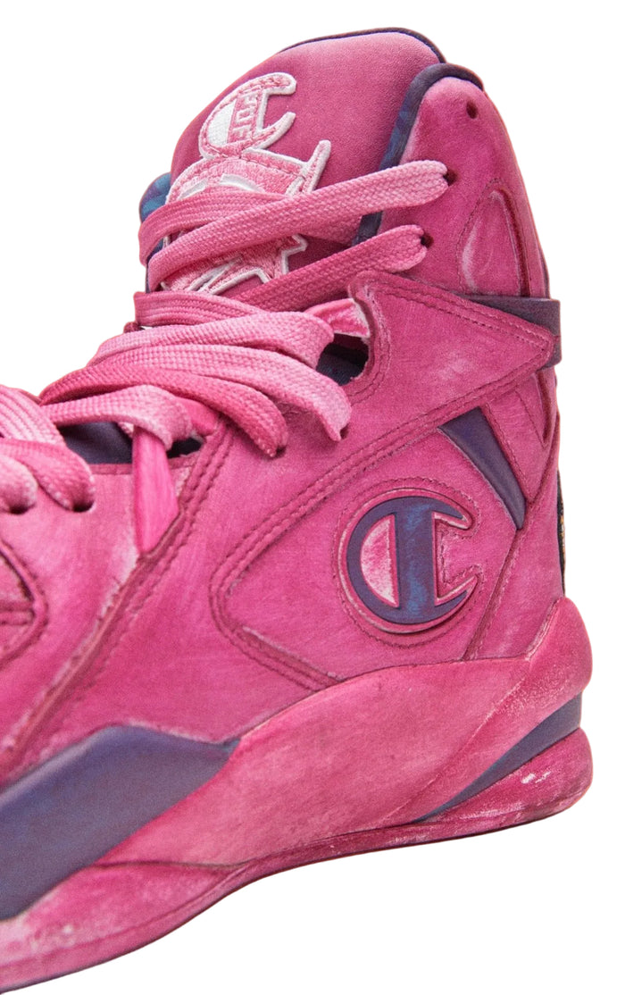 ZN93 OG High-Cut Trainers PDF x Champion ‘Fuchsia’