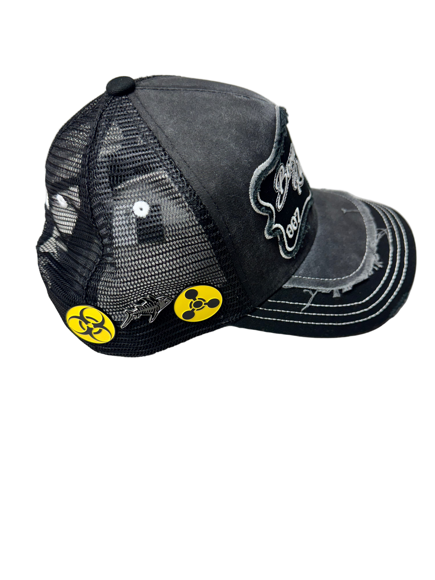 Born Raised Retired Killer Instinct 007 Trucker Cap