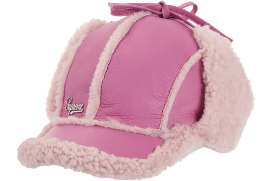 Supreme Shearling Lined Earflap Cap