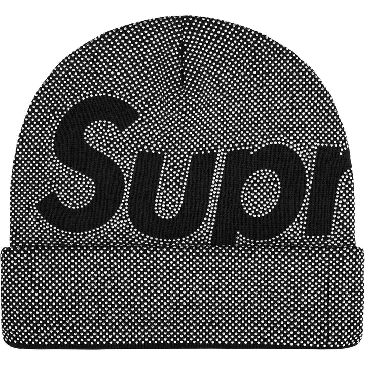 Supreme Studded Knockout Big Logo Beanie ‘Black’u