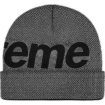 Supreme Studded Knockout Big Logo Beanie ‘Black’u