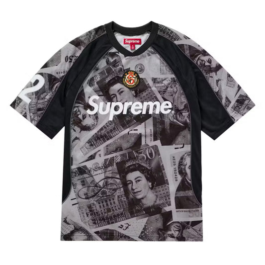 Supreme Pounds Soccer Jersey ‘Black’