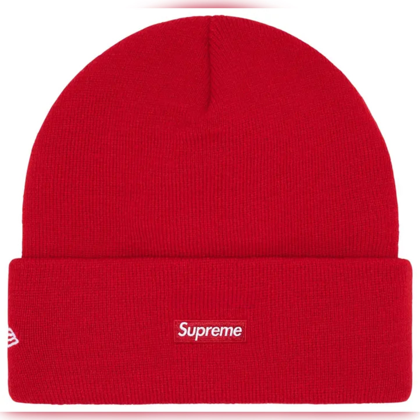 Supreme New Era Old English Beanie ‘Red’