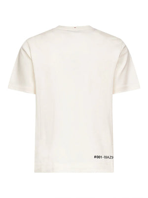 Moncler Grenoble Logo Detailed Crewneck T-Shirt ‘White’