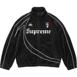 Supreme/Umbro Velour Track Jacket ‘Black’