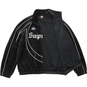 Supreme/Umbro Velour Track Jacket ‘Black’