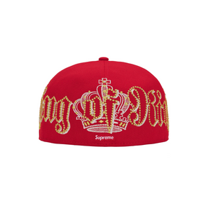 Supreme Crown New Era 59Fifty Fitted Hat ‘Red’