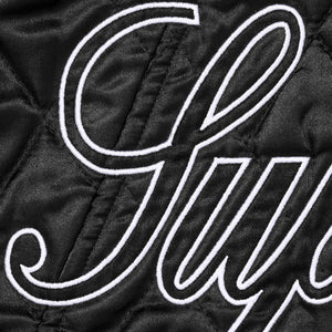 Supreme x Champion Quilted Satin Varsity Jacket ‘Black’
