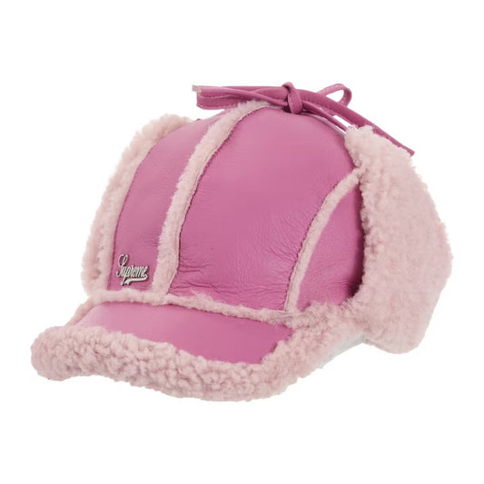 Supreme Shearling Lined Earflap Cap