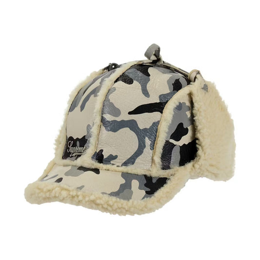 Supreme Shearling Lined Earflap Cap