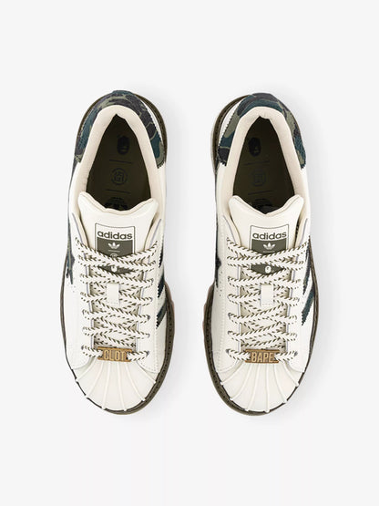 Adidas Superstar CLOT by Edison Chen x Bape ‘Off White’